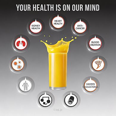 Manual Cast Iron Juicer with Lever & Steel Cup