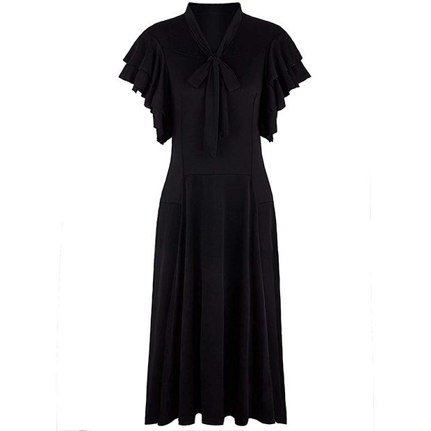elizabeth midi dress Elizabeth Crochet Trim Zip Front Midi Dress in Brown – Julie's Clothing