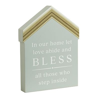 Belle Maison Figural House Caption Box Table Decor