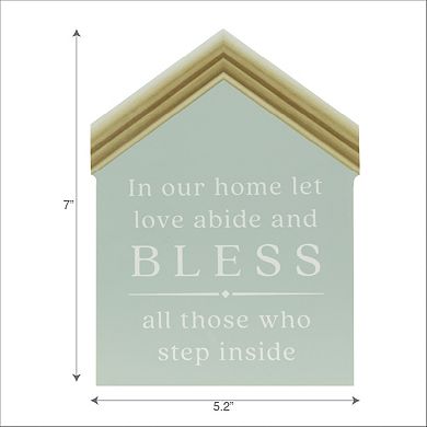 Belle Maison Figural House Caption Box Table Decor