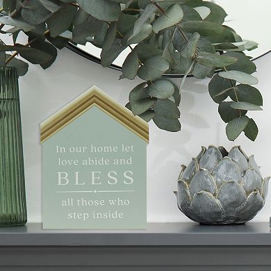 Belle Maison Figural House Caption Box Table Decor