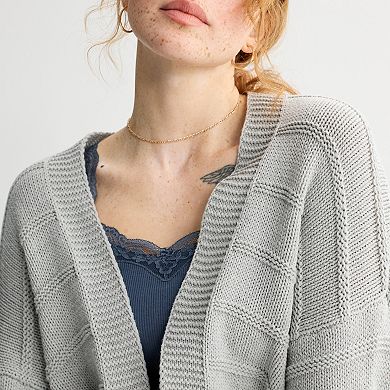 Juniors' SO® Textured Cardigan