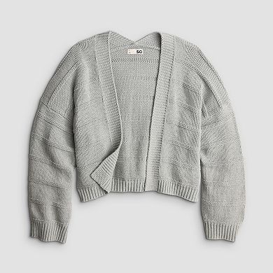 Juniors' SO® Textured Cardigan