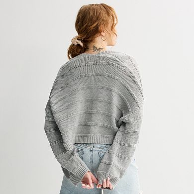 Juniors' SO® Textured Cardigan
