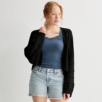 Juniors' SO® Textured Cardigan