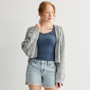Juniors' SO® Textured Cardigan