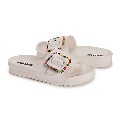 MUK LUKS Grand Colette Women's Slip-On Sandals