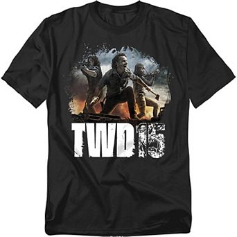 Big & Tall The Walking Dead Group Graphic Tee