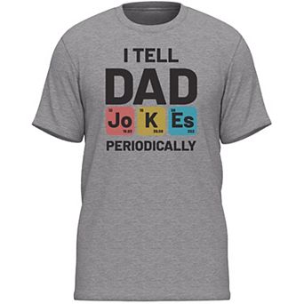 Men's Father's Day Dad Jokes Graphic Tee