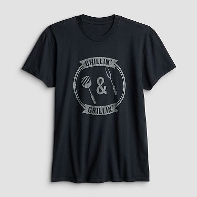 Men's Chillin' & Grillin' Graphic Tee