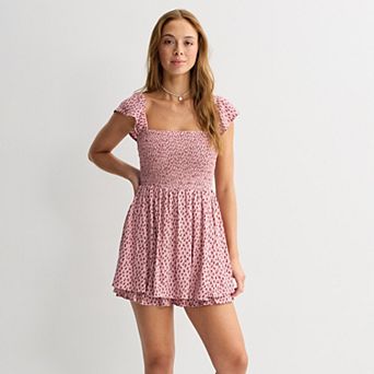 Juniors' SO® Femme Romper