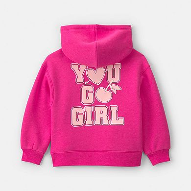 Toddler Girl Carter's 2-Piece Fleece Sweatshirt & Pant Set