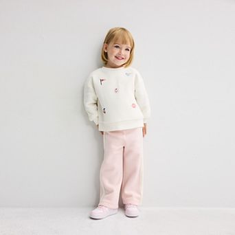 Toddler Girl Carter's 2 pc Varsity Fleece Sweatshirt & Pant Set
