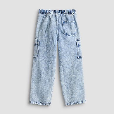 Boys 4-12 Jumping Beans® Relaxed Cargo Denim Jeans