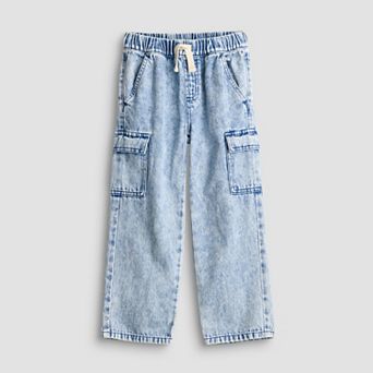 Boys 4-12 Jumping Beans® Relaxed Cargo Denim Jeans