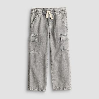 Boys 4-12 Jumping Beans® Relaxed Cargo Denim Jeans