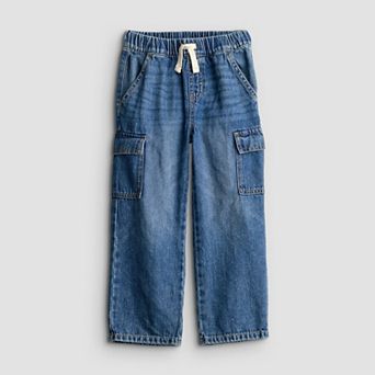 Boys 4-12 Jumping Beans® Relaxed Cargo Denim Jeans