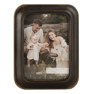 Belle Maison Round Corner Resin Frame Table Decor