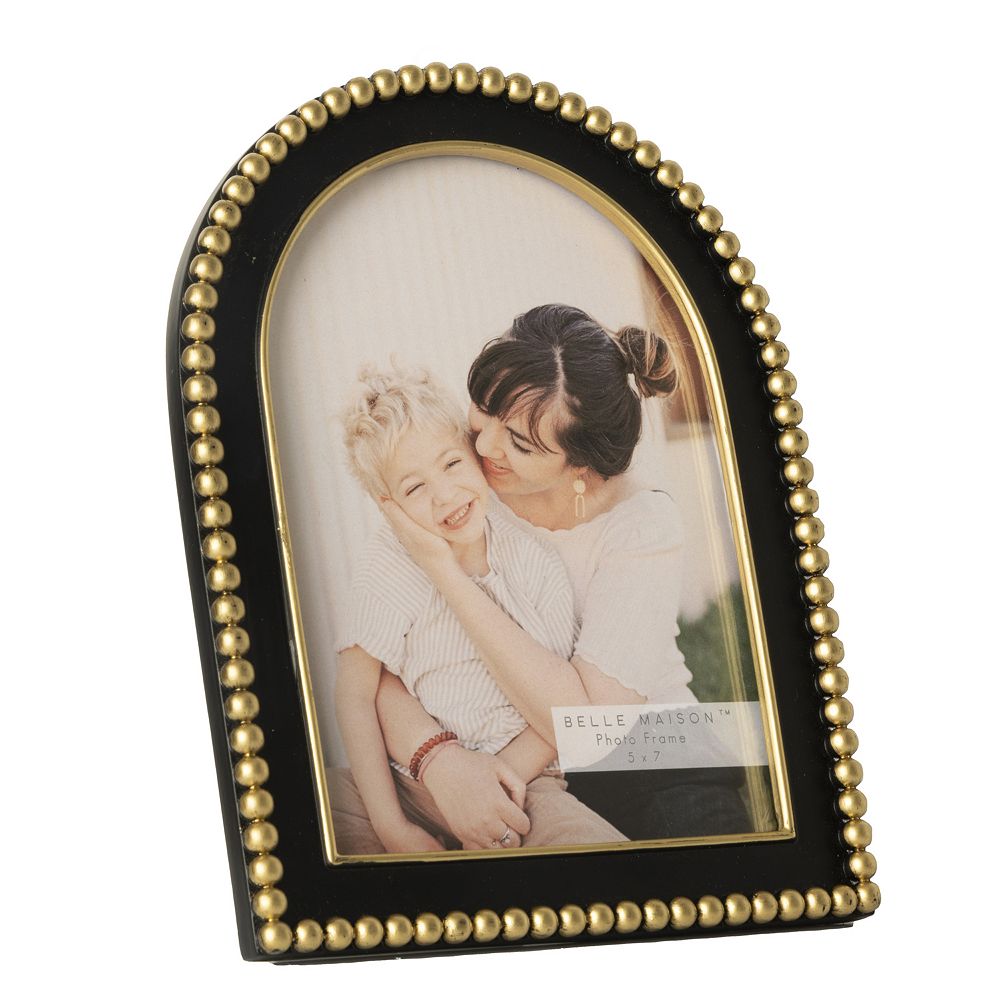 Belle Maison Beaded Arch Resin 5" x 7" Picture Frame