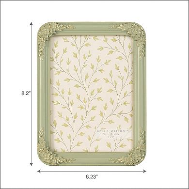 Belle Maison Ornate Resin 5" x 7" Picture Frame Table Decor