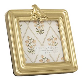 Belle Maison 5" x 7" Resin Bird Frame Table Decor