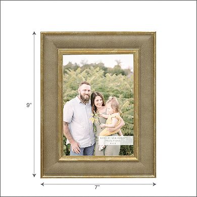 Belle Maison Faux Leather Picture Frame