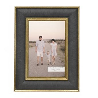 Belle Maison Faux Leather Picture Frame