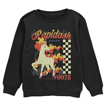 Boys 6-20 Pokemon Rapidash #78 Crew Fleece Sweatshirt