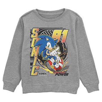 Boys 6-20 Sonic the Hedgehog Speed & Power Crew Fleece Sweatshirt