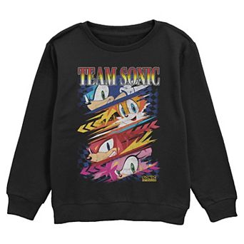 Boys 6-20 Sonic the Hedgehog Team Sonic Crew Fleece Sweatshirt