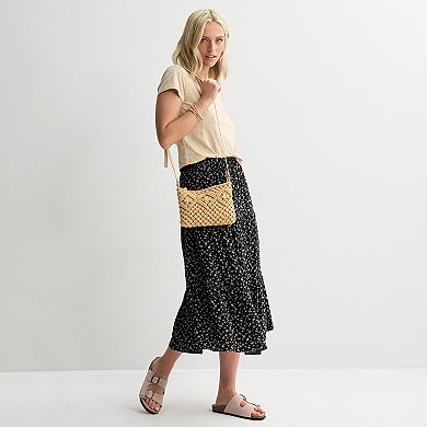 Juniors' SO® Tiered Midi Skirt