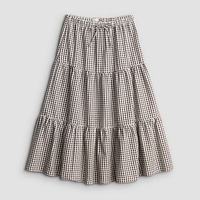 Juniors' SO® Tiered Midi Skirt