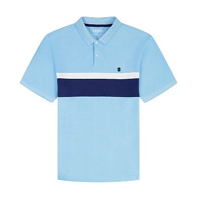 Men's IZOD Color Block Pique Polo