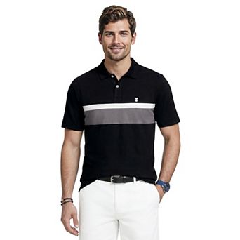 Men's IZOD Color Block Pique Polo
