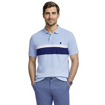 Men's IZOD Color Block Pique Polo