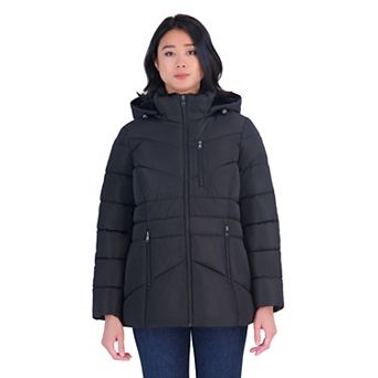 Women's London Fog Short Puffer Jacket