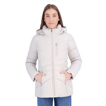 Women's London Fog Short Puffer Jacket
