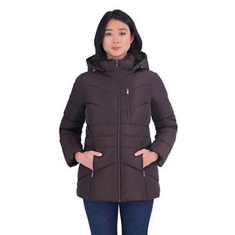 Women's London Fog Short Puffer Jacket