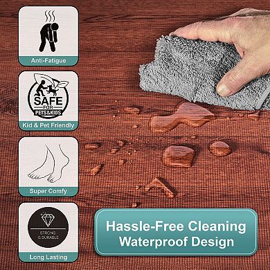 Sorbus 20 Tiles 80 Sq ft Interlocking Floor Foam Tile Mats - for Home, Playroom, Trade Show