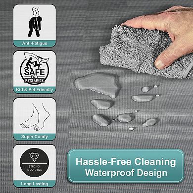 Sorbus 36 Tiles 144 Sq ft Interlocking Floor Foam Tile Mats - for Home, Playroom, Trade Show