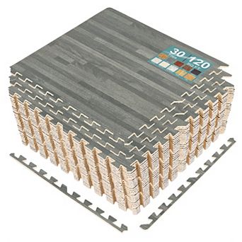 Sorbus 30 Tiles 120 Sq ft Interlocking Floor Foam Tile Mats - for Home, Playroom, Trade Show