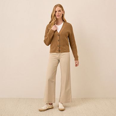 Luxe Knit Cropped Cardigan