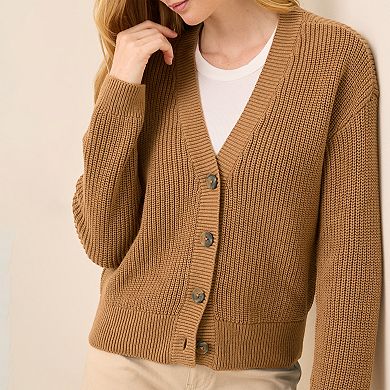 Luxe Knit Cropped Cardigan