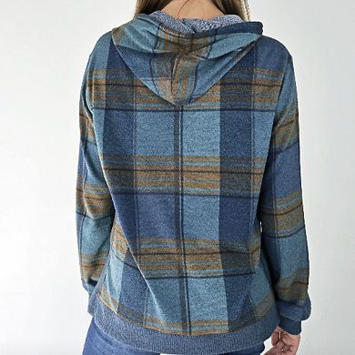 Josie Plaid Hoodie