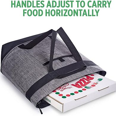 Jumbo Insulated Cooler Bag with Thermal Insulation Collapsible for Travel Beach