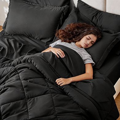Comforter Set - All Seasons, Soft Fabric, Easy Care