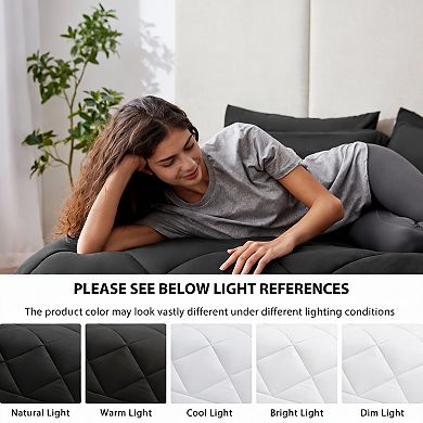 Comforter Set - All Seasons, Soft Fabric, Easy Care