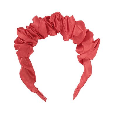 Faux Silk Pleats Headband for Women 1 Pc