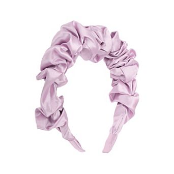 Faux Silk Pleats Headband for Women 1 pc