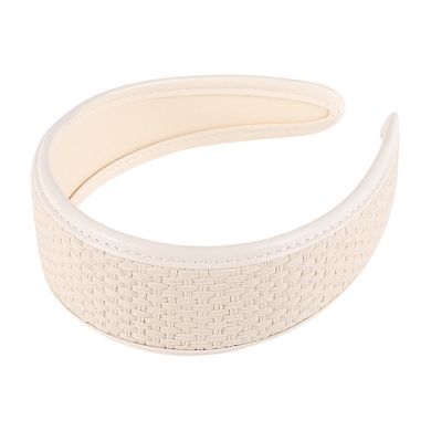 Grid Wide-brimmed Headband for Women 1 Pc